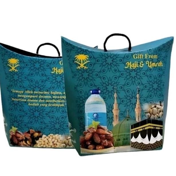 

Gh-56 Kotak Gift Box / Tas / Tote Bag Oleh Oleh Haji Umroh