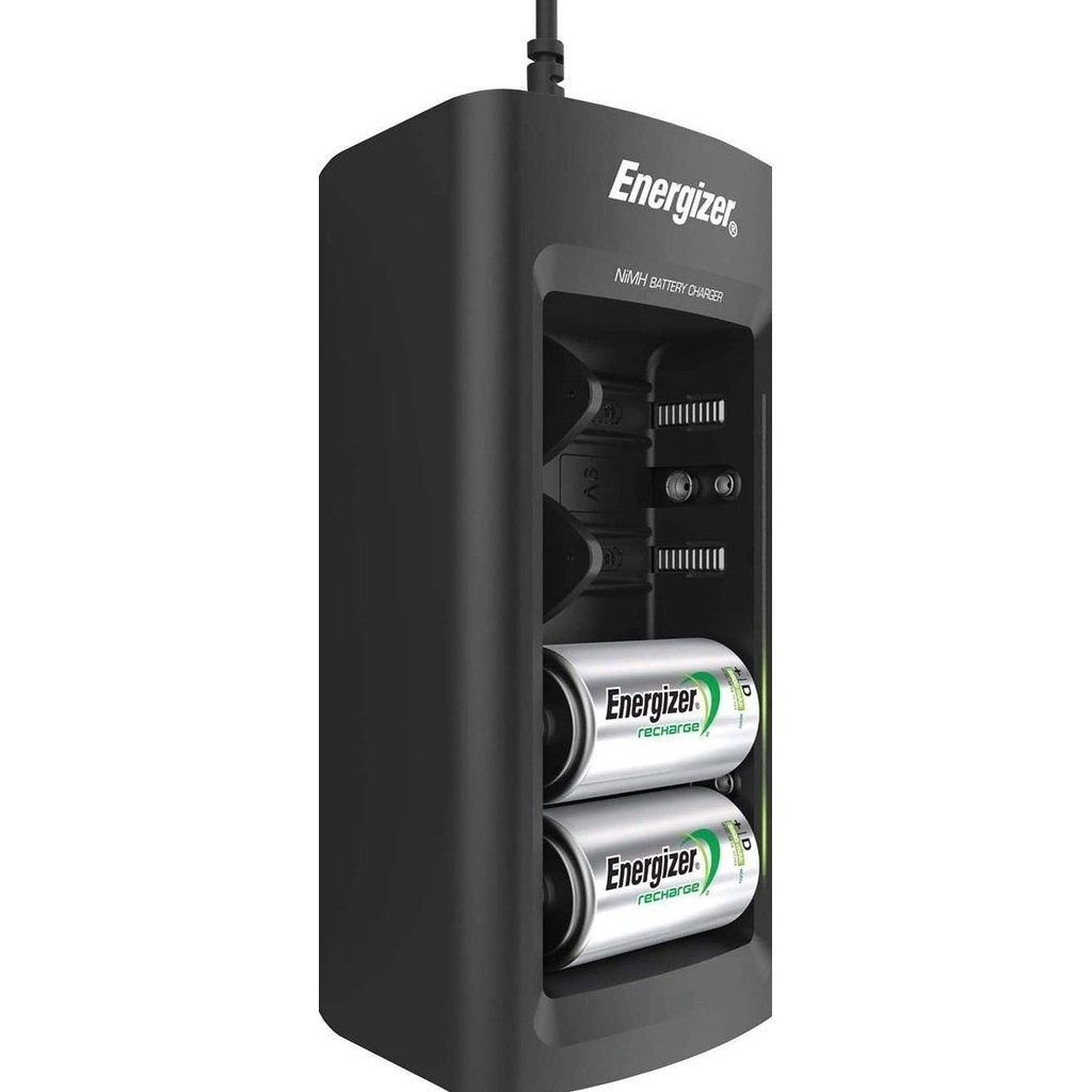 Energizer Recharge Universal Charger For Battery Nimh Rechargeable 9V Premium