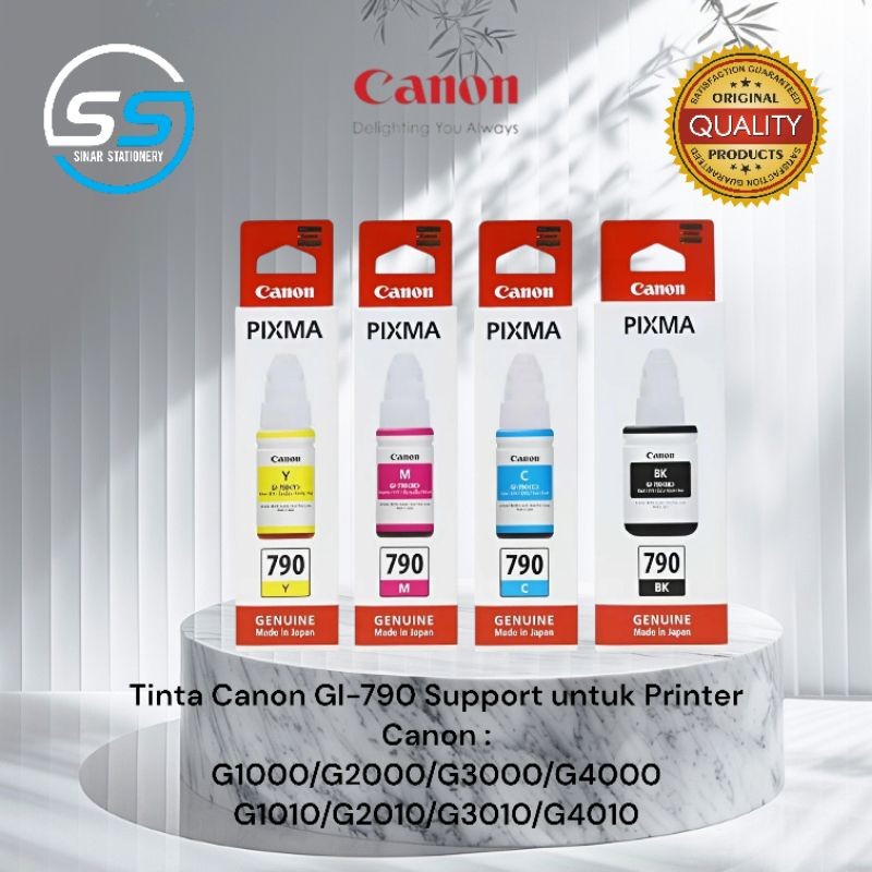 Tinta Canon GI790 1Set ORIGINAL