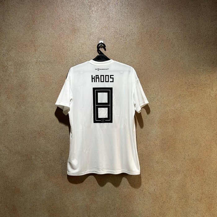 JERSEY ORIGINAL DFB JERMAN GERMANY HOME 2018 SIZE XL EXCELLENT 8 TONI KROOS