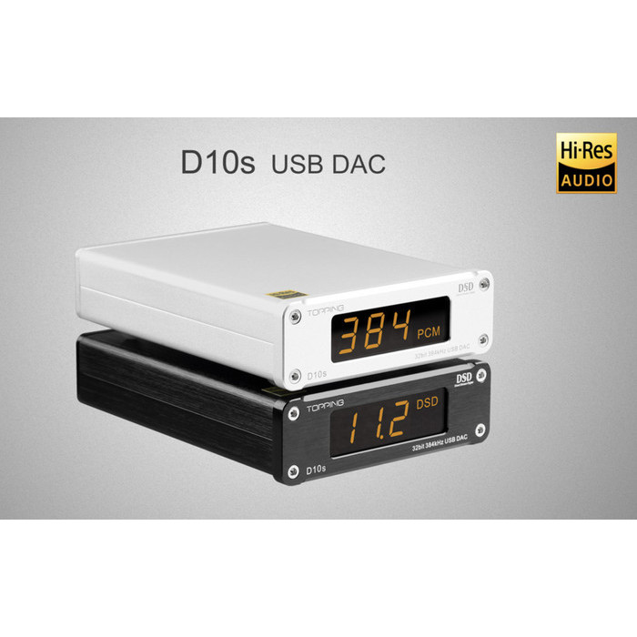 TOPPING D10S Hi-Res USB DAC DSD ES9018K2M