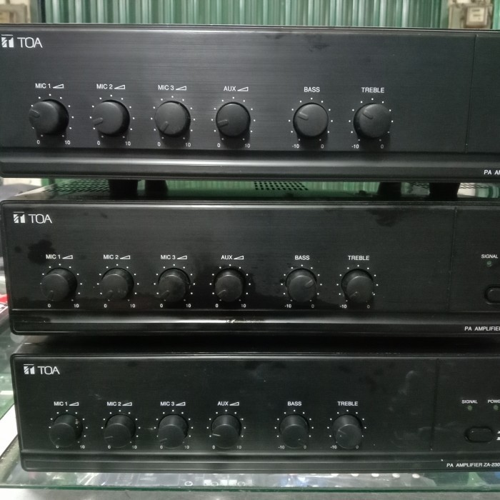 amplifier TOA ZA 230w ORI (SECOND)