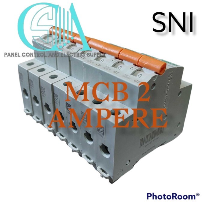 Schneider Domae MCB 1P 2A 1 phase 2 Ampere amper 450 watt 450W SNI