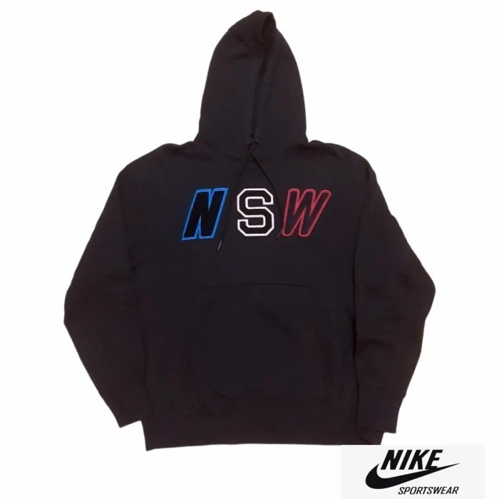 HOODIE NIKE NSW HITAM