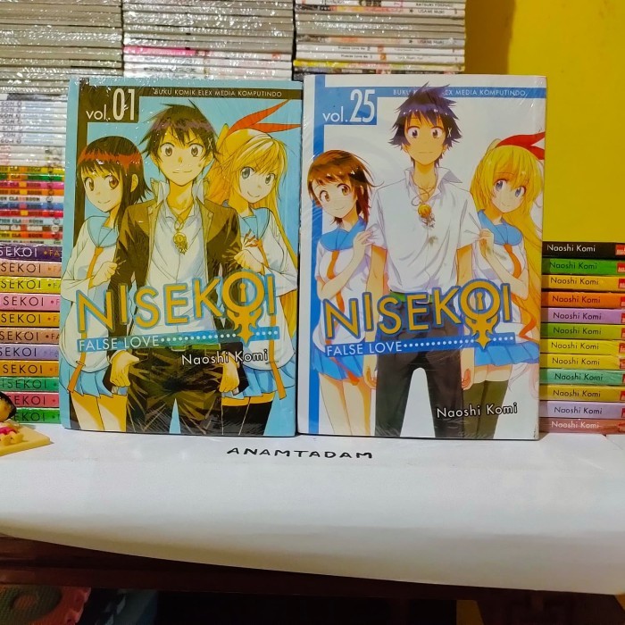 Komik Nisekoi False Love Set vol. 1-25 Tamat
