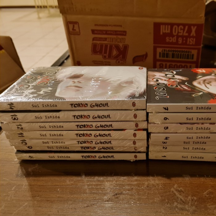 Komik Tokyo Ghoul Set 1-14 langka ori segel