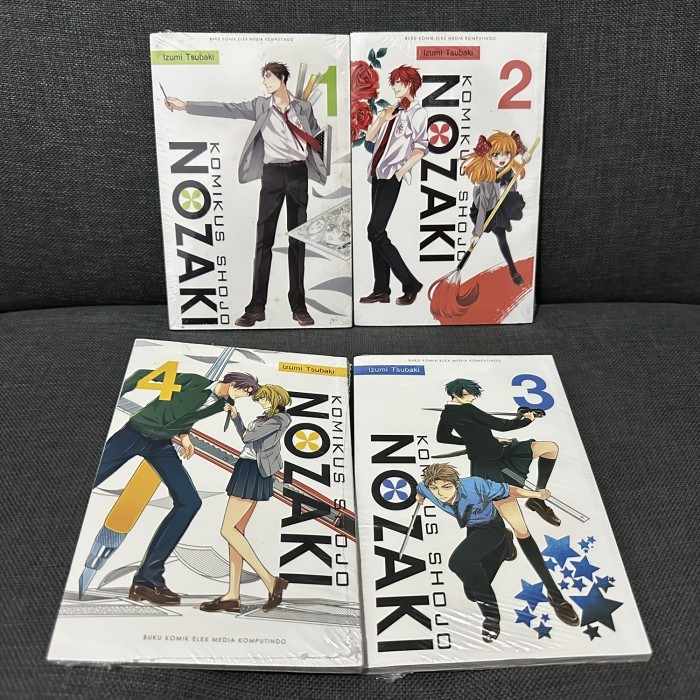 Komik Komikus Shoujo Nozaki 1-4 (Izumi Tsubaki) NEW SEGEL