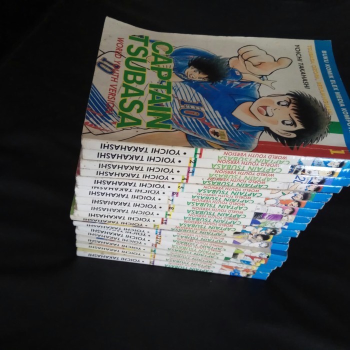 komik captain tsubasa world youth version 1-18 Tamat set 2