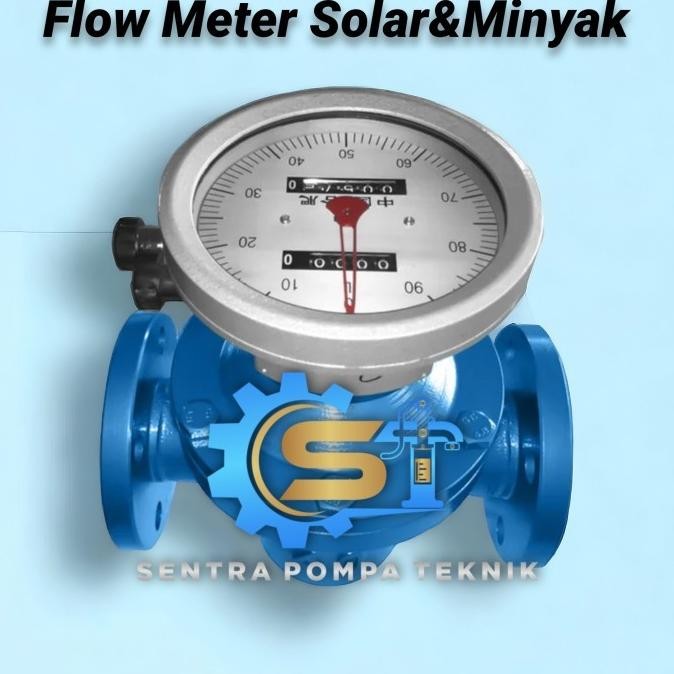 Flow Meter Solar Flowmeter Minyak 2Inch Oval Gear Flow Meter 2 Inch