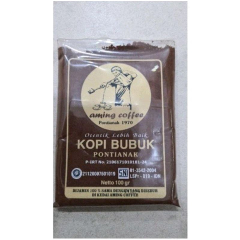 

KOPI BUBUK AMING COFFEE ORIGINAL KHAS PONTIANAK Dominator Shop