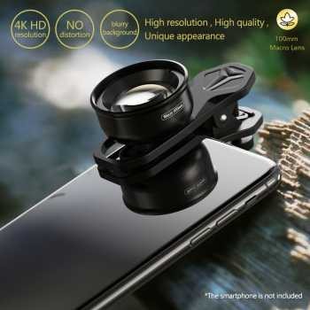 APEXEL Lensa Kamera Smartphone Macro Lens Universal HD 100mm