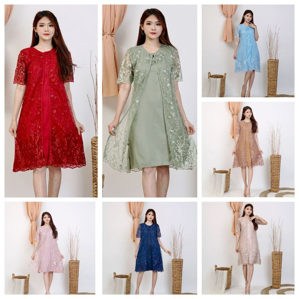 Drees Natal Terbaru 2024 Dres Dris 2024 Dres Wanita Baru 2024 2025 Dres Natalan Wanita Drwss Wnita D