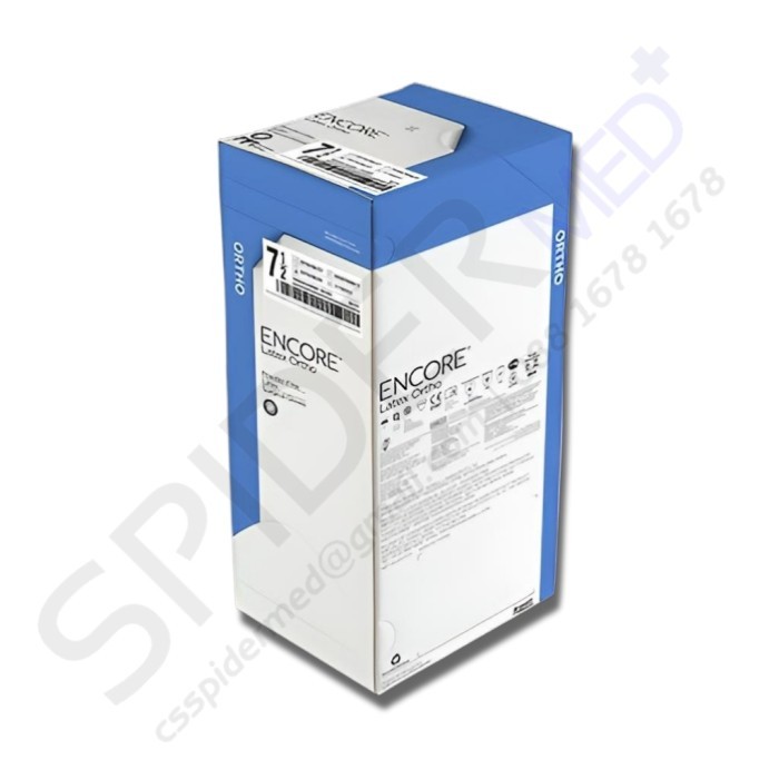 Encore Latex Ortho Ansell Surgical Gloves Sterile Sarung Tangan Bedah Steril Lateks Powder Free Lebi