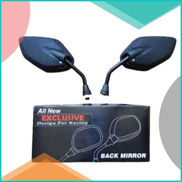 Spion Motor MINI Carbon Motor Yamaha Semua Yamaha Jupiter Mx Vega Zr