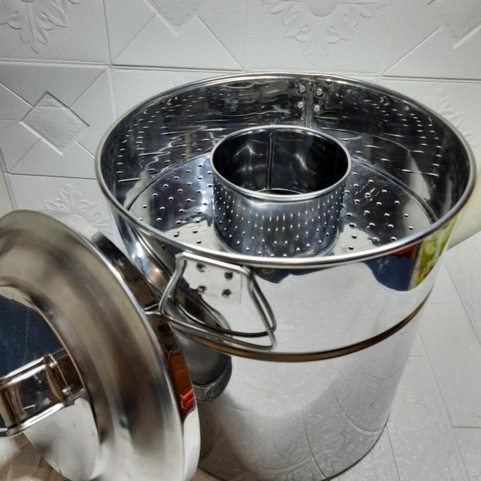 panci bakso 40 cm stenlis/dandang bakso stenlis PSG