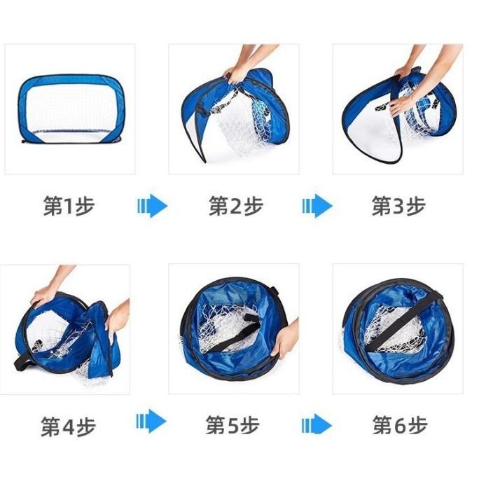 Gawang Futsal Mini Portable | Soocer Goal Football | Gawang Sepak Bola LTF