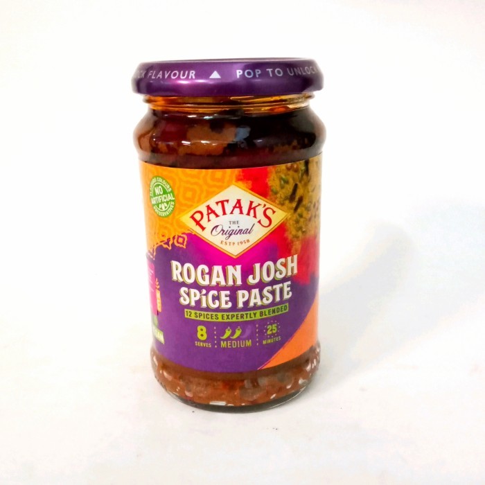 

Bya - Patak'S Rogan Josh Spice Paste Medium 283 Gr