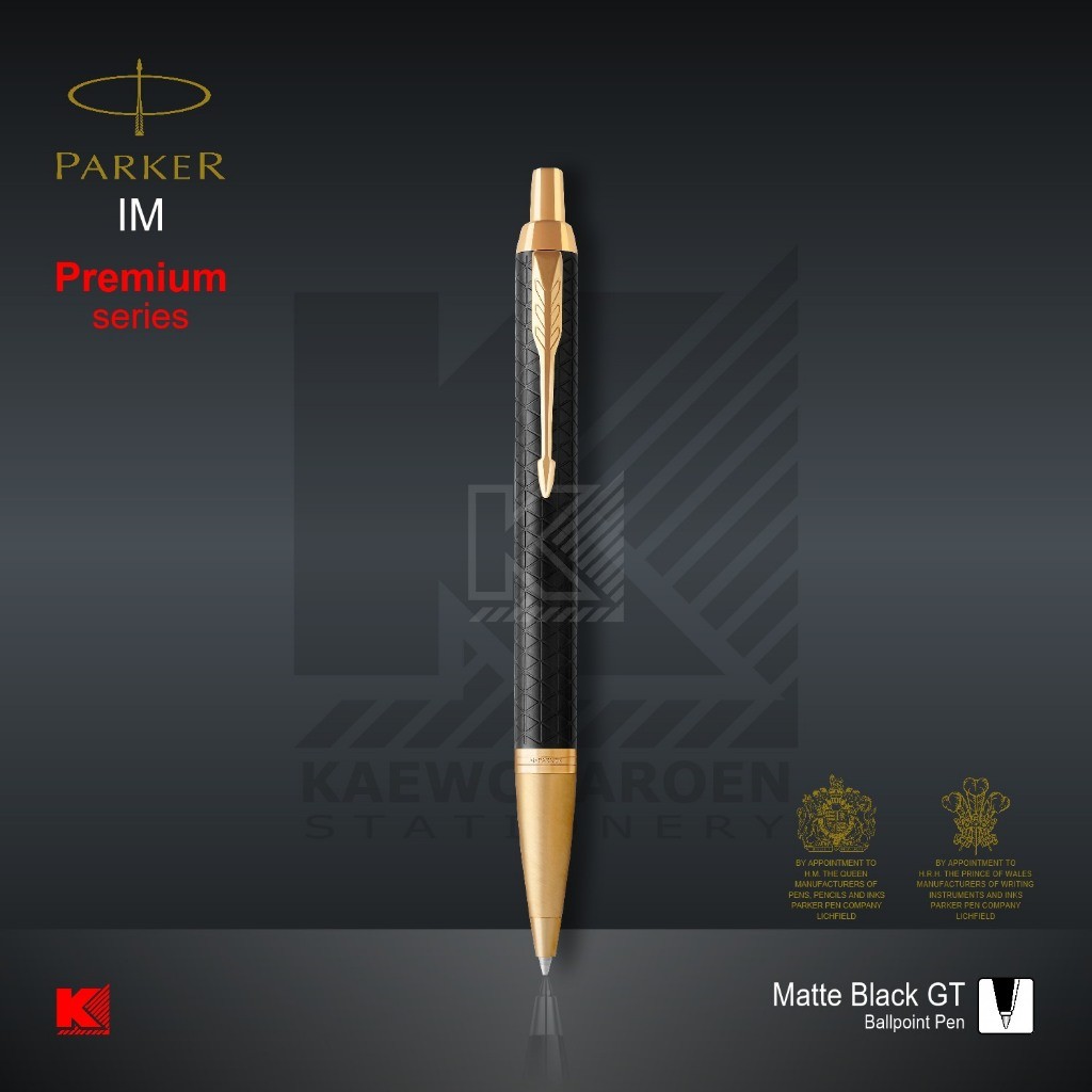 

Pena Bola GT Parker IM Premium Matt Black |PkoDOQ7a|