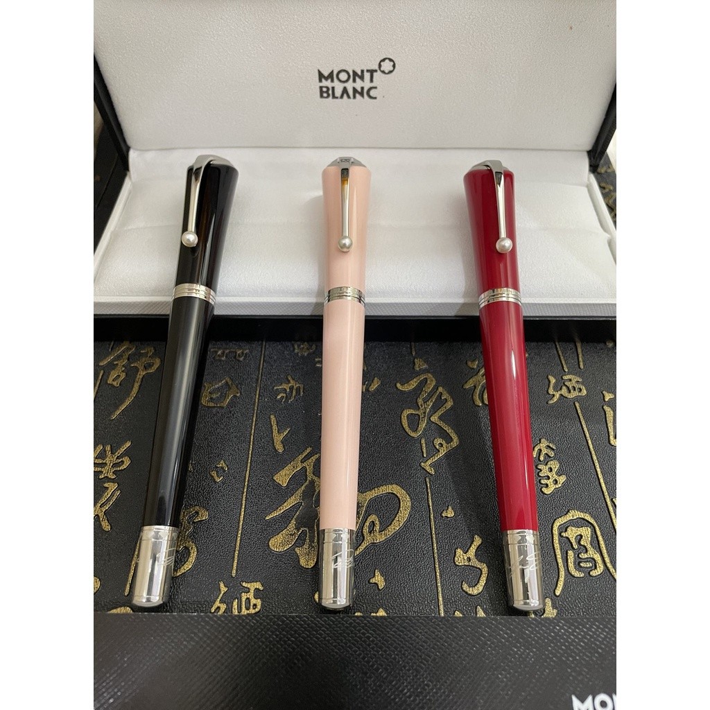 

Pena air mancur seri Mont Marilyn Monroe warna bodi Pink/Merah/Hitam dengan pinggiran perak dan hadiah perlengkapan kantor sekolah mutiara Putih |sYiofi3p|
