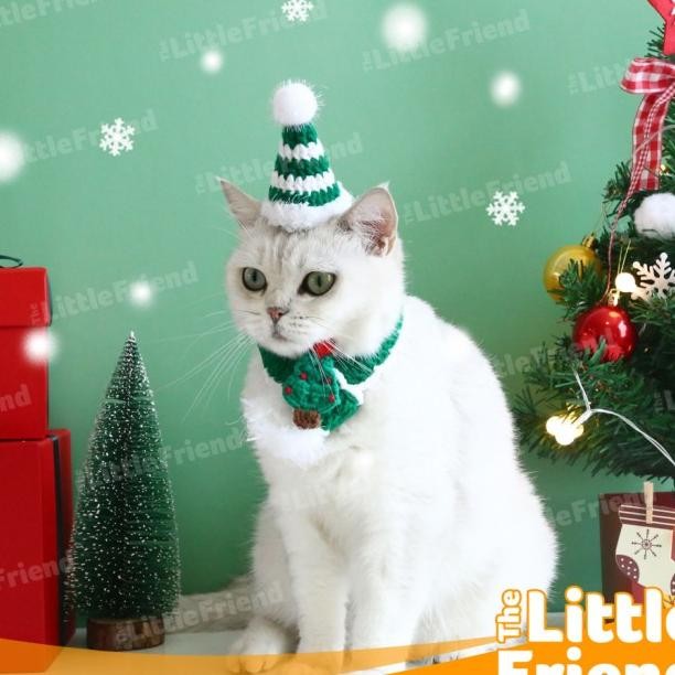 Collar Scarf Kalung Leher Syal Anjing Kucing Christmas Natal Edition