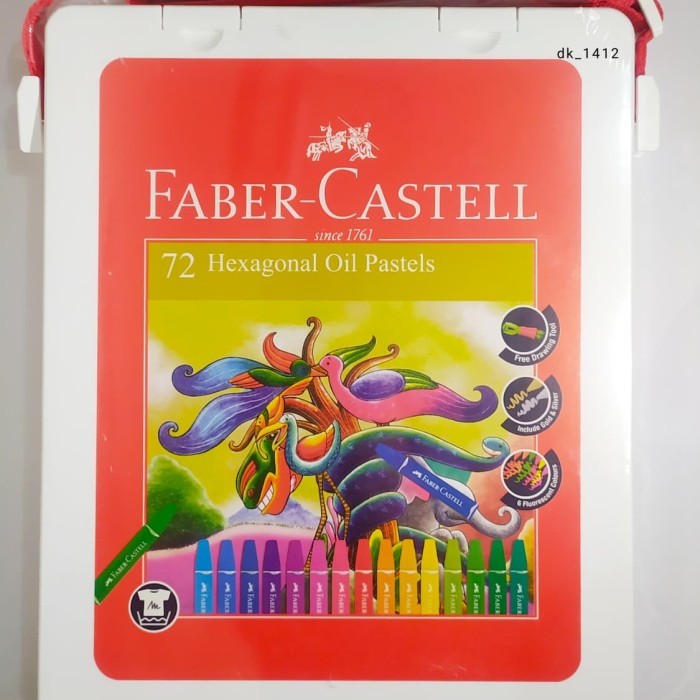

Crayon Oil Pastel Faber Castell 72 Warna