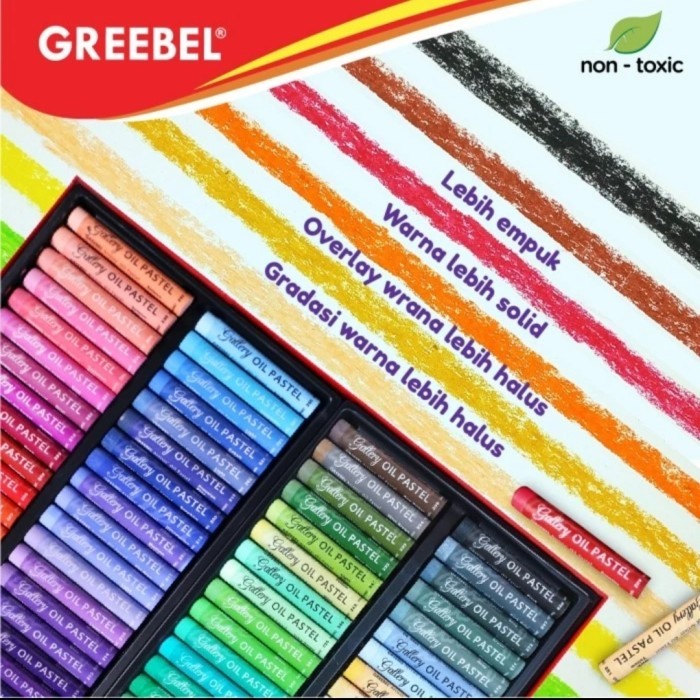 

Greebel gallery 72 warna art artist crayon