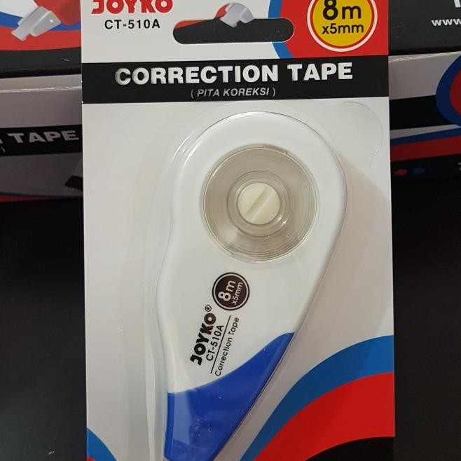 

Correction Tape Joyko Ct-510A 5Mm X 8M (Per Lusin) Tip Ex Kertas