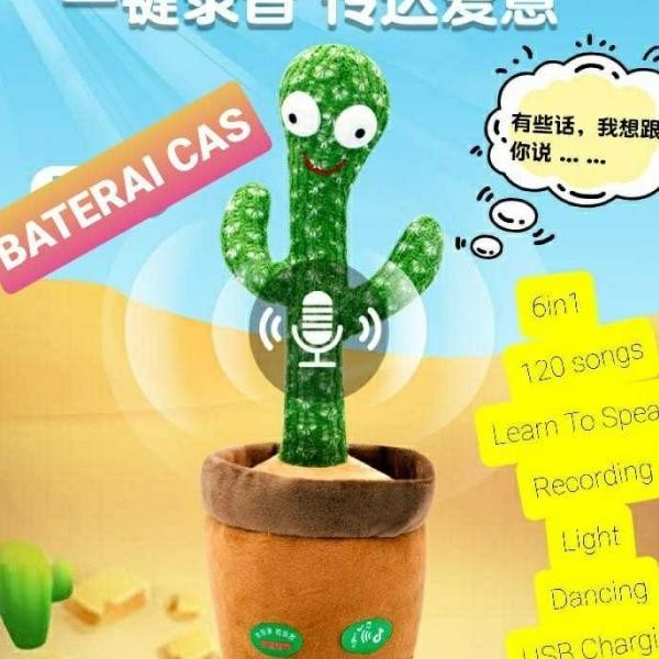 Mainan Boneka Kaktus Joget Dancing Kaktus Goyang