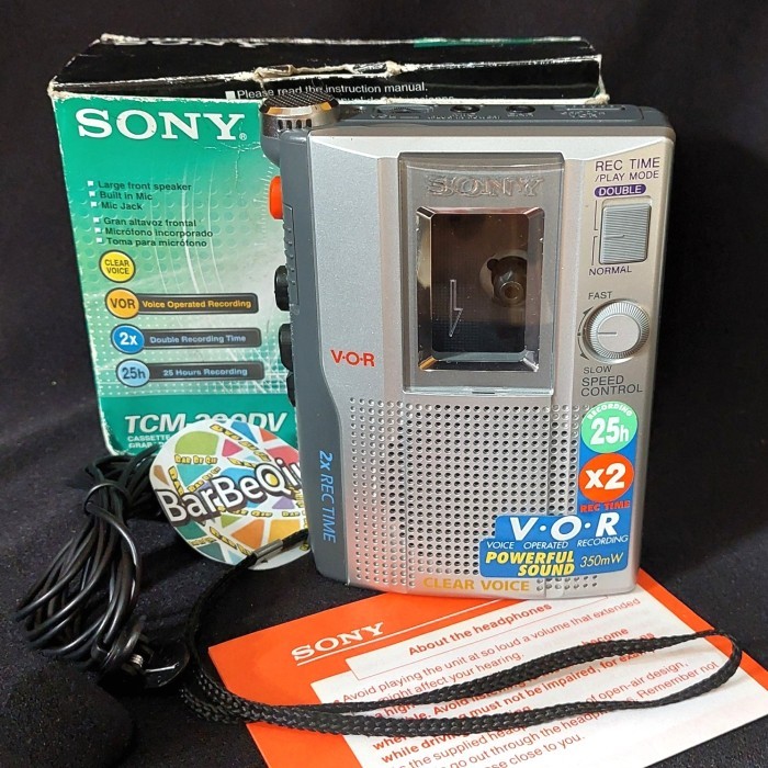 Termurah Walkman Kaset Sony Tcm 200Dv - Nos