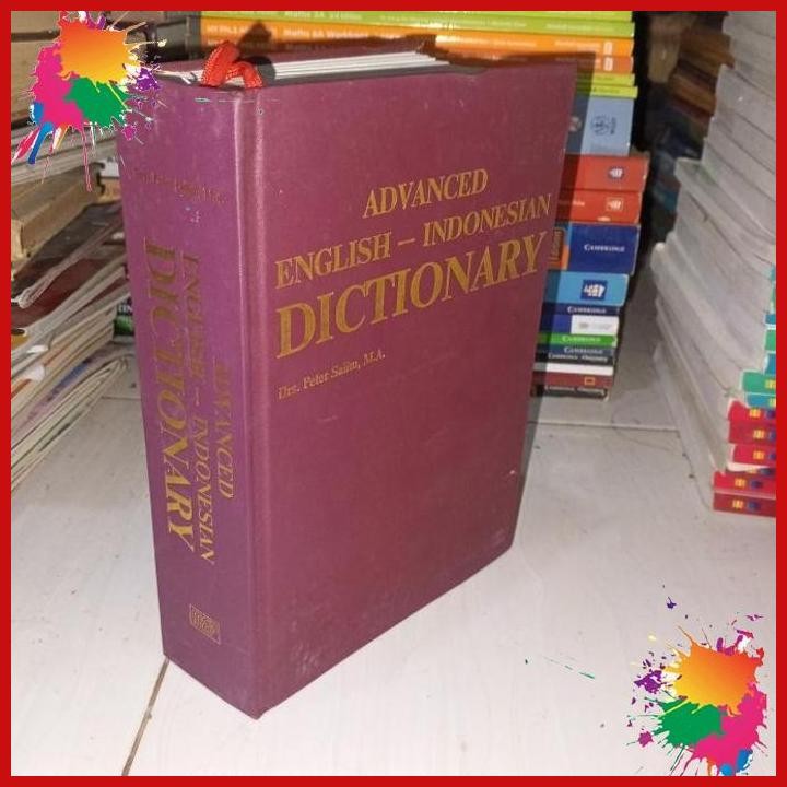 (AQH) ADVANCED ENGLISH INDONESIA DICTIONARY..DRS.PETER SALIM