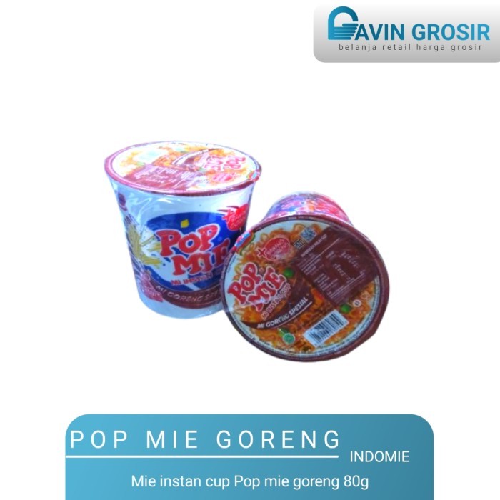 Pop Mie cup goreng rasa original