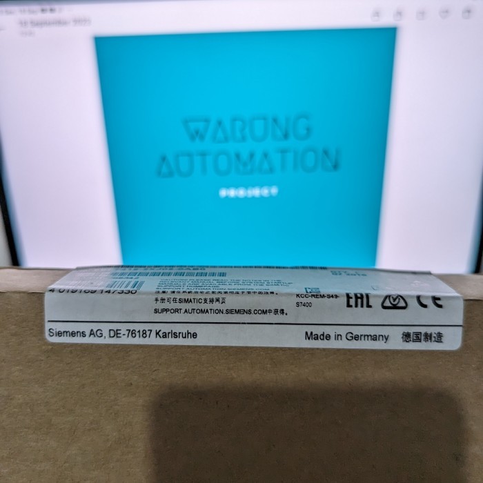 NEW SALE!! PLC Siemens S7 400 CPU412-2 6ES7412-2XJ05-0AB0