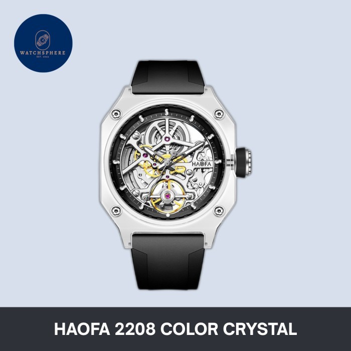 HAOFA 2208 COLOR CRYSTAL AUTOMATIC WATCH