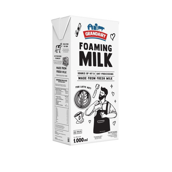 

GRANDAIRY FOAMING MILK 1L