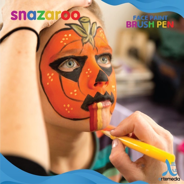 

T E R B A R U Cat Muka Snazaroo Brush Pen Face Body Paint Color Set Termurah