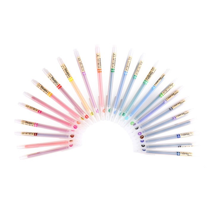 

T E R B A R U AN 12/24/36 Colors Watercolor Pen Painting Hand Pen Gel Pen