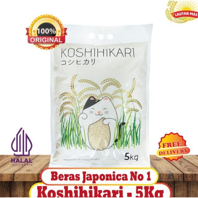 

Koshihikari Beras Jepang 5Kg