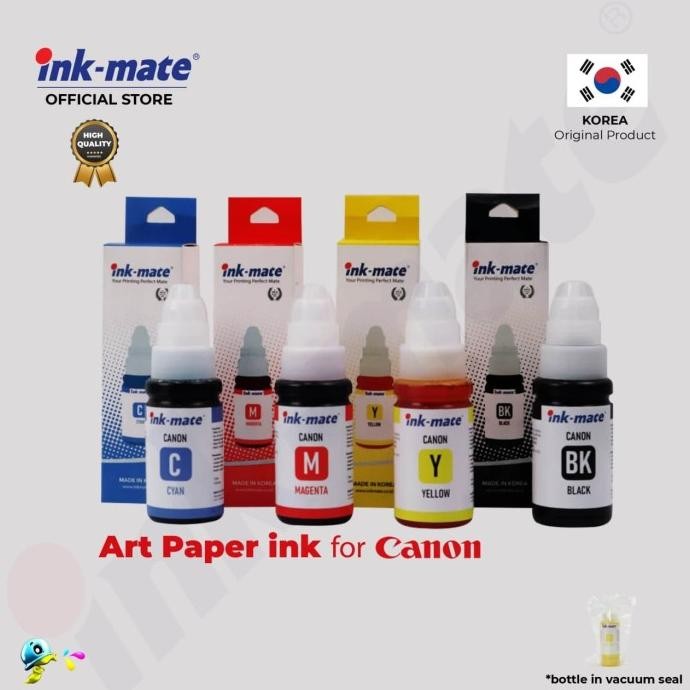 

Tinta Art Paper For Canon Inkmate 100ML 1 Set 4 Warna