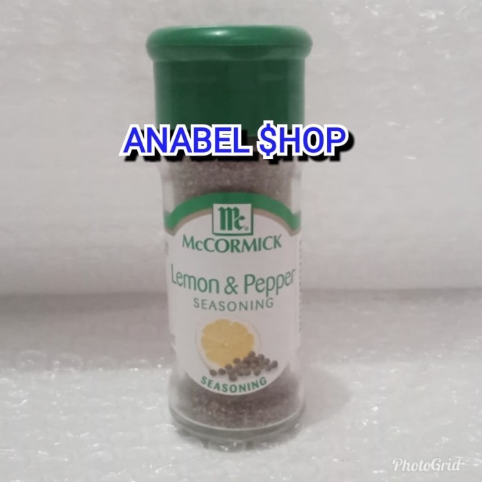 

Lhiu - Mccormick Lemon & Pepper Seasoning Mc Cormick Bumbu Lada Bubuk