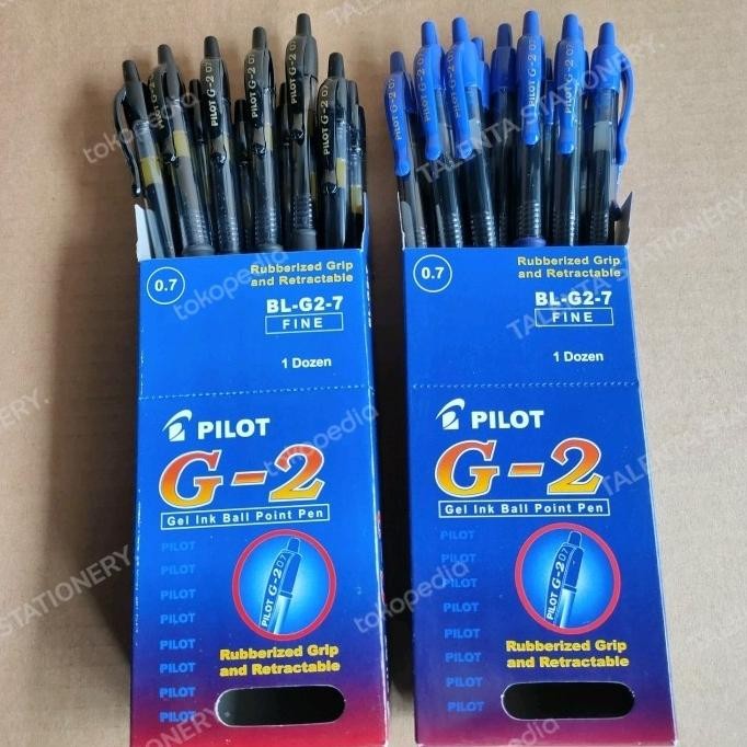 

pulpen pilot G-2 gel ink ball point pen 0,7mm(BL-G2-7)