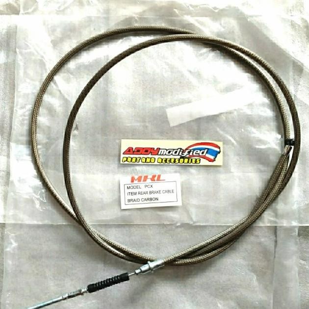 Kabel Rem Belakang Pcx Cbu Carbon Sier Thailand