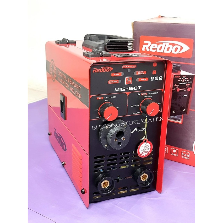 Silahkan Order] MESIN LAS REDBO INVERTER WELDER MIG 160 T / TRAVO LAS REDBO MIG 160 T
