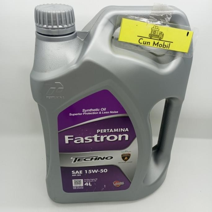 Onderdil Oli Mesin Fastron Techno 15W-50 4 Liter