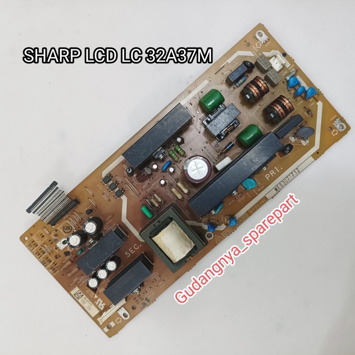 PSU TV SHARP LC-32A37M lc 32A37MB REGULATOR POWER SUPLAY TV LCD SHARP