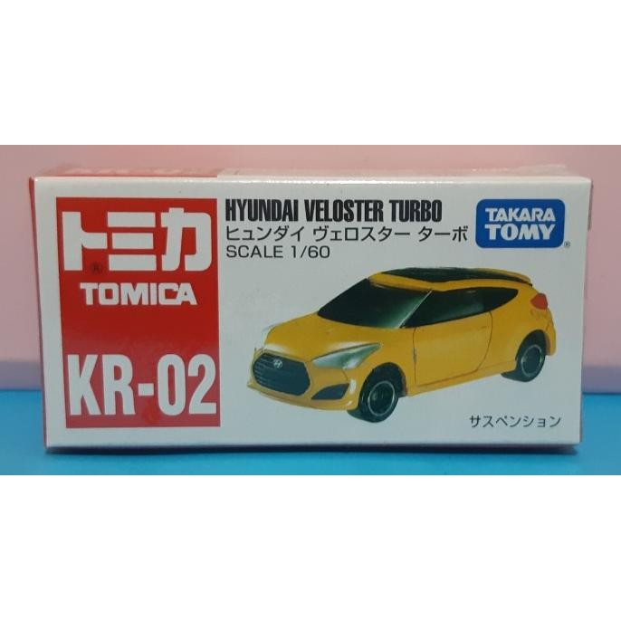 Tomica Takara Tomy KR-02 Hyundai Veloster Turbo (Segel)