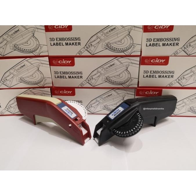 

TERBARU - Label Maker Manual emboss 1610