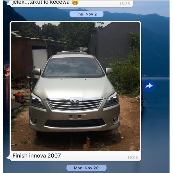 PAKET KOMPLIT UPGRADE GRAND INNOVA 2012 MURAH