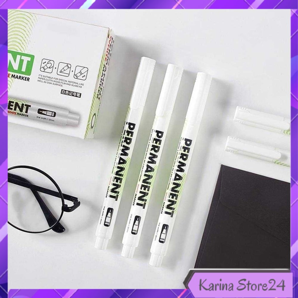 

Spidol Ban Permanen Oil Based Waterproof Tidak Mudah Pudar Wmo Yul-580