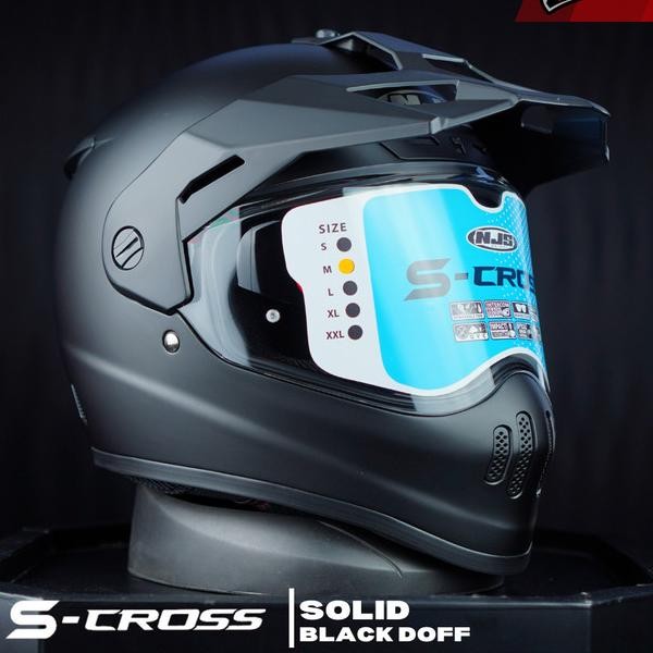 Njs S-Cross Solid - Helm Full Face