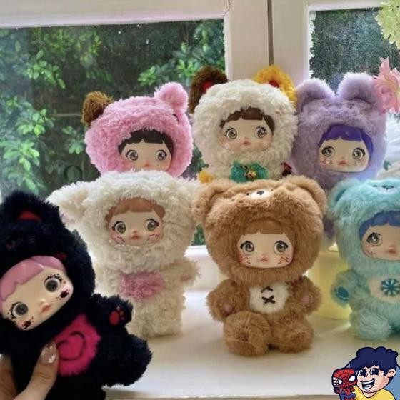 

Hitoy Nom Happy Non Stop Plush Keychain Blindbox Ter!!